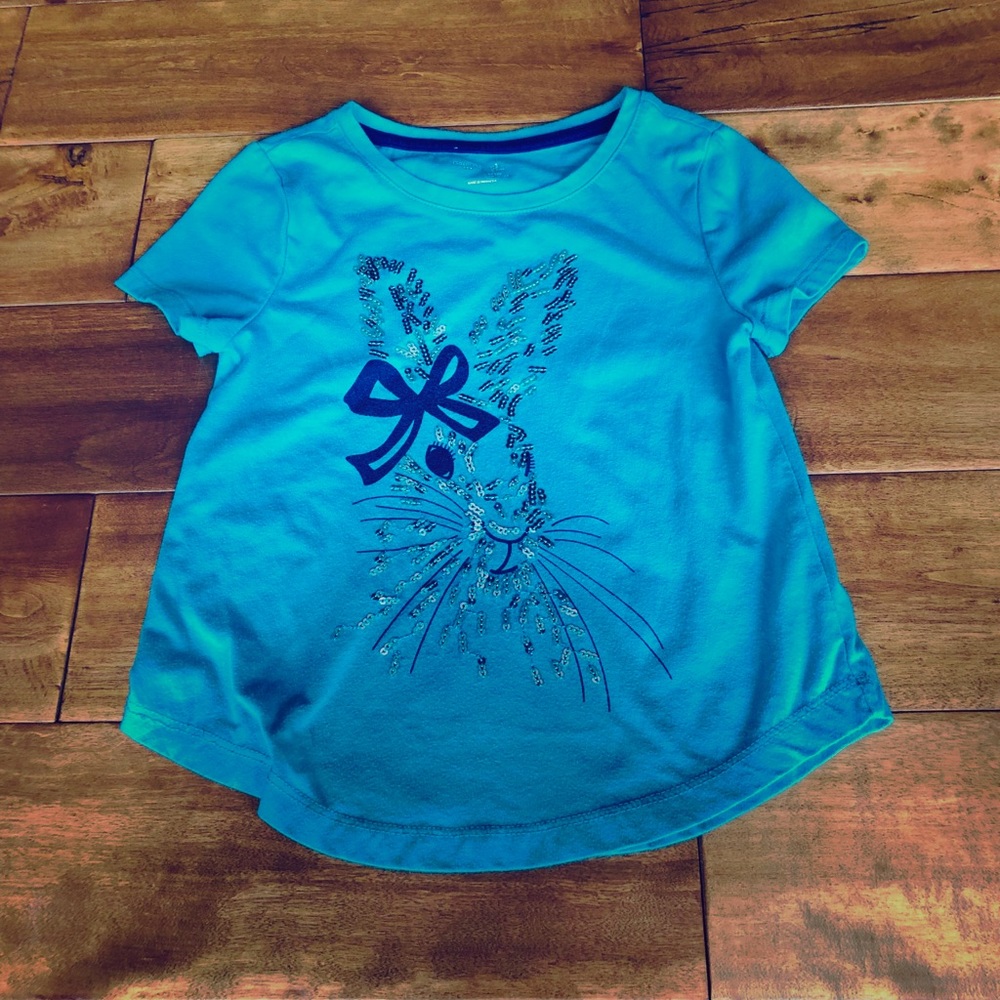 Girls Gap Bunny Tee